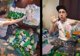 Syrian Vlogger gives hygiene kits to less fortunate Filipinos vs COVID-19