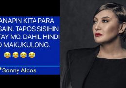 Sharon Cuneta vows to go after netizen who threatened Frankie