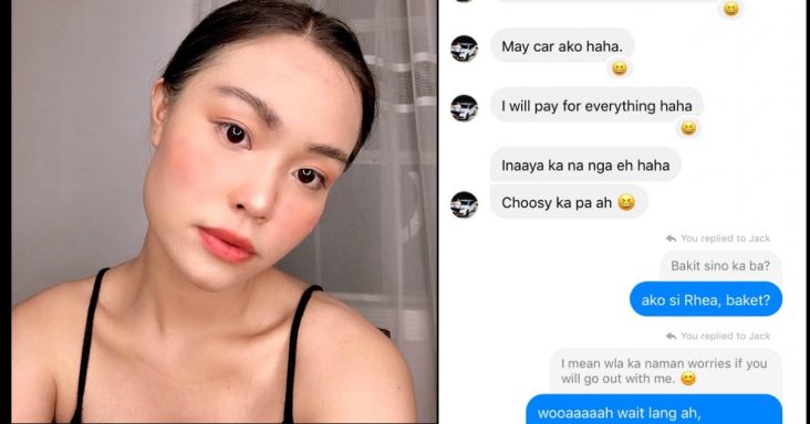 Female gamer Rhea Retiza slams impolite guy inviting her to go out for a date