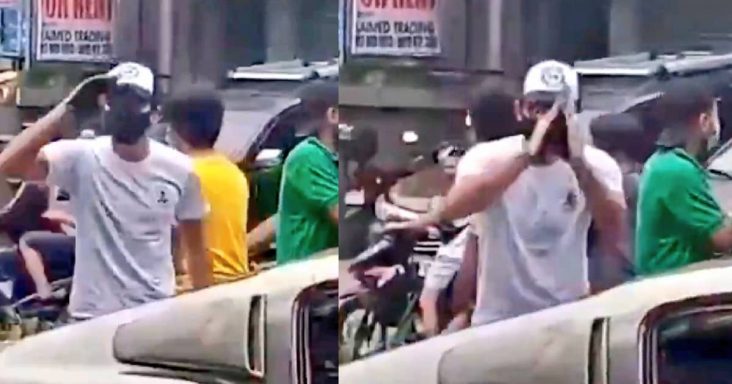 Daniel Padilla trends online after his car got hit by a tricycle